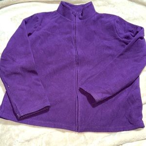 Joe fresh girls large fleece sweater